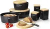 CONTINENTA Brot-Topf aus matt schwarzer Keramik mit Produktbild-Vorschau 11