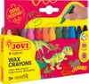 JOVI Wax Crayons Jumbo Wachsmalstifte farbsortiert, 12 St. Produktbild-Vorschau 2
