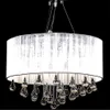 luster vidaXL s 85 kryštálmi biely Náhľad obrázku produktu 1