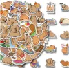 100 motivačných samolepiek Capybara pre detské notebooky Náhľad obrázku produktu 6