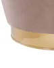 BELIANI Sessel Hellbeige Samtstoff Metall Runder Form Produktbild-Vorschau 9
