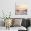 DEQORI Glasbild Echtglas 50x50 cm 'Abendruhe am Strand' Produktbild-Vorschau 3