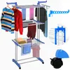 Wäscheständer-Turm 172 cm mit Rollen, Wäscheturm klappbar, Produktbild-Vorschau 10