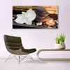 Glasbilder 140x70 Wandbild Druck auf Glas Blume Steine Produktbild-Vorschau 3