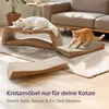 Knupis Kratzmöbel Kratzbrett Katze 3-teilig XXL 75cm – Produktbild-Vorschau 5