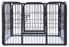 Welpenlaufstall 91x63x61cm Freilaufgehege Tierauslauf Produktbild-Vorschau 6