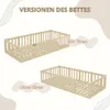 Crazy Pine Kinderbett 140x180 cm – Natürlichem Holz  - Produktbild-Vorschau 4