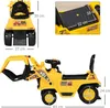 HOMCOM Sitzbagger Aufsitzbagger mit Schaufel, Hupe, für Produktbild-Vorschau 3