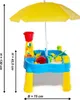 Buzz - Sand & Wassertisch XXL Mit Sonnenschirm - 130x75cm - Produktbild-Vorschau 1