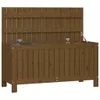Gartentruhe Honigbraun 108x42,5x54 cm Massivholz Kiefer Produktbild-Vorschau 1
