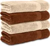 Komfortec 4er Handtücher 50x100 cm Set aus 100% Baumwolle, Produktbild-Vorschau 1