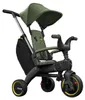 Doona Liki Trike S3 Faltbares Dreirad Desert Green Produktbild-Vorschau 2