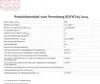A product data sheet with technical specifications and energy efficiency ratings for a kitchen appliance. Produktbild-Vorschau