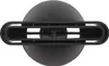 A top-down view of a black hair dryer attachment. Produktbild-Vorschau