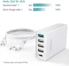 Ladestation 5-Fach Qualcomm Quick Charge 3.0 USB + USB-C 8A Produktbild-Vorschau 3