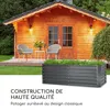 High Grow Straight jardin surélevé 180 x 60 x 90 cm 970 l Voir les images du produit 2