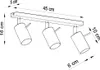 Deckenleuchte RING 3 weiß 3xGU10 10W Stahl 16x6x45cm Sollux Produktbild-Vorschau 7