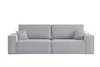 VENASI Schlafsofa mit Schlaffunktion Hugo, Grau Cordstoff Produktbild-Vorschau 9