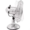 Syntrox Retro Chrome Ventilateur de table avec oscillation Voir les images du produit 2