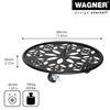 WAGNER Pflanzenroller BLACK EDITION Ø 30 x 5,5 cm, innen & Produktbild-Vorschau 2