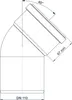 Poloplast POLO-KAL NG, Bogen, DN 110, 45, 1 Stk. Produktbild-Vorschau 2