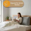 Keilkissen Rückenkissen Lesekissen für Bett Sofa & Couch Produktbild-Vorschau 4