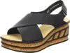 Rieker Damen Sandalen Keilabsatz Sandaletten 68189-00, Produktbild-Vorschau 6