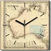 Coloray Uhr auf Leinwand 30x30 cm Wand Uhr Dekoration Produktbild-Vorschau 1