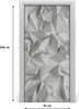 Tulup Türaufkleber 95x205 cm Dekorative Aufkleber Produktbild-Vorschau 3