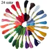 24/50/100 Stück Stickgarn Kreuzstich Baumwolle DIY Floss Produktbild-Vorschau 7