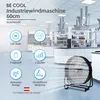 Podlahový ventilátor Ø 60 cm 230 W kovový černý Náhled obrázku produktu 2