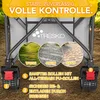 Chariot pliable TRESKO® 300 L avec frein, gris | Chariot à Voir les images du produit 8