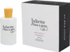 A bottle of Juliette Has A Gun Sunny Side Up Eau de Parfum and its packaging are displayed side-by-side against a white background. Voir les images du produit