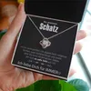 Halskette mit 14K Weißgold und Zirkonia-Kristallen LINA - Produktbild-Vorschau 2
