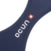 Dunkelblauer Sport-BH "Misty Bra" von Ocun; mit markantem Logo. Produktbild-Vorschau