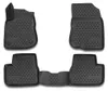 2014-2019 Peugeot 2008 Tapis de sol TPE noir 4 pièces Voir les images du produit 1