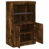 vidaXL Sideboard mit LED-Leuchten Räuchereiche 60,5x37x100 Produktbild-Vorschau 7