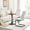 Ensemble table et chaises, table ronde de 60 cm en MDF avec Voir les images du produit 5