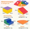 COSTWAY 4 TLG. Schaumstoffbausteine, Riesenbausteine, Produktbild-Vorschau 3