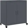 vidaXL Kredens stalowy antracyt 68x39x72 cm Podgląd zdjęcia produktu 2