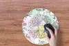 MuchoWow® Mauspad Mousepad Mädchen - Blumen - Sterne - Produktbild-Vorschau 4