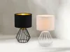 Lampada da tavolo CHUCK nera 1xE14x40W in tessuto, Anteprima dell’immagine prodotto 10