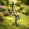 DanDiBo Meridiana da giardino Grande Orologio da giardino Anteprima dell’immagine prodotto 7