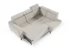 Couch für Wohnzimmer, Samstoff, Ecksofa mit Schlaffunktion Produktbild-Vorschau 4
