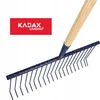 KADAX Rechen aus Stahldraht, breite Harke mit langem Stiel Produktbild-Vorschau 3