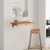 vidaXL Wandregal 40x40x2,5 cm Quadratisch Massivholz Akazie Produktbild-Vorschau 2