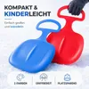 2er Set Schlitten Bob blau & rot - für Kinder zum Produktbild-Vorschau 3