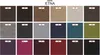 Chesterfield Sessel Design Polster Sofa Couch Braun Textil Produktbild-Vorschau 10