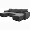 PHARELL 5/6-Sitzer-Panorama-Ecksofa - Anthrazitfarbener Produktbild-Vorschau 4