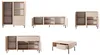 Wohnzimmer-Set Wohnwand Dast 5-teilig beige mit Produktbild-Vorschau 3